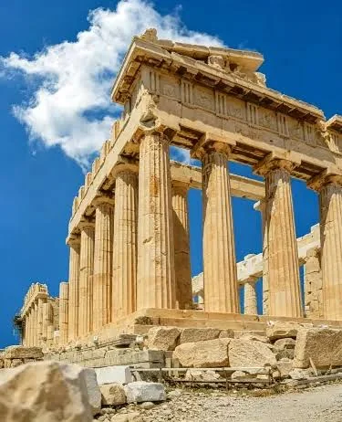 The Parthenon on the Acropolis of Athens